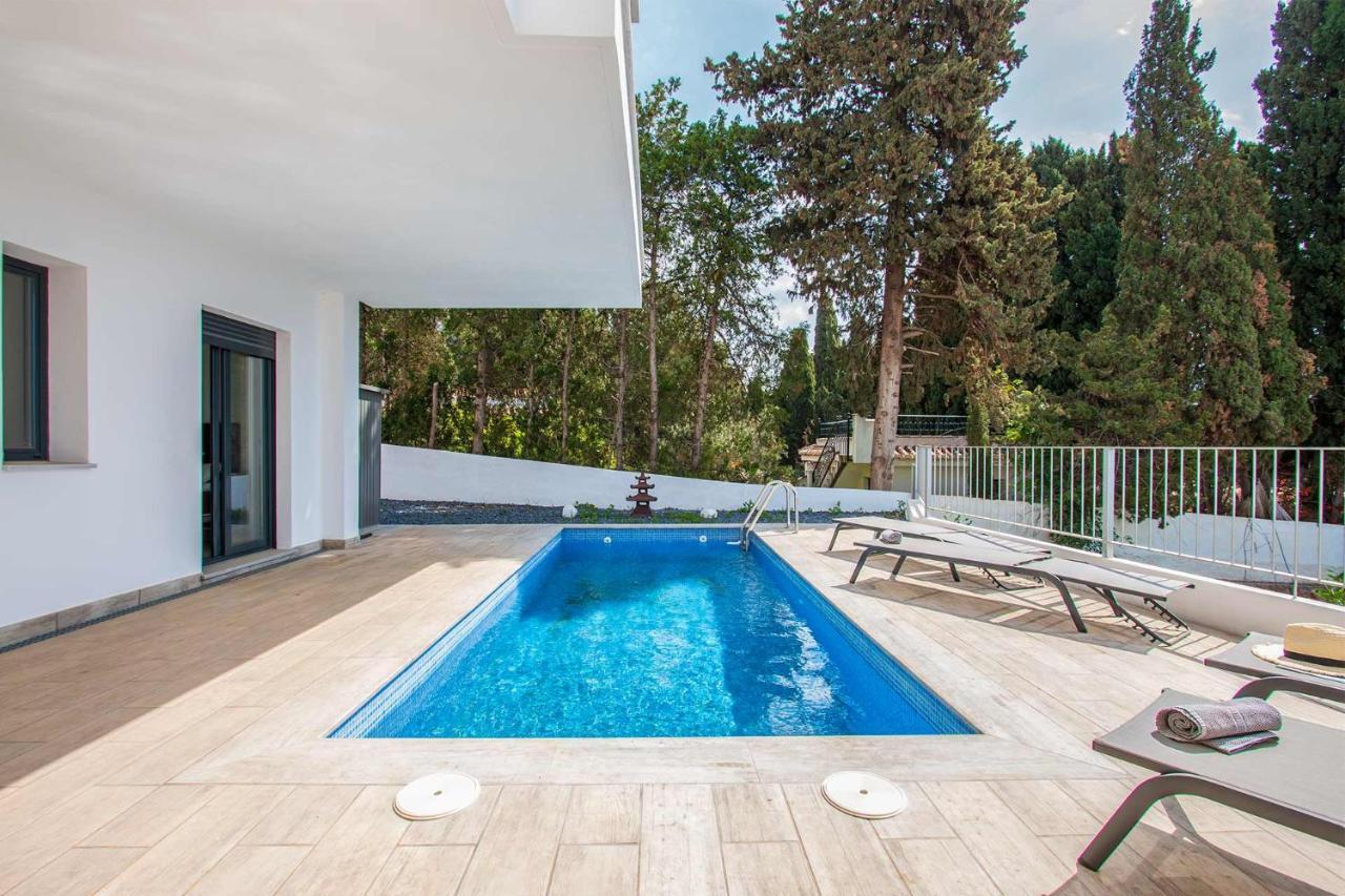 Capistrano Garden, Piscina Privada Y Vistas Al Mar Villa Nerja Buitenkant foto